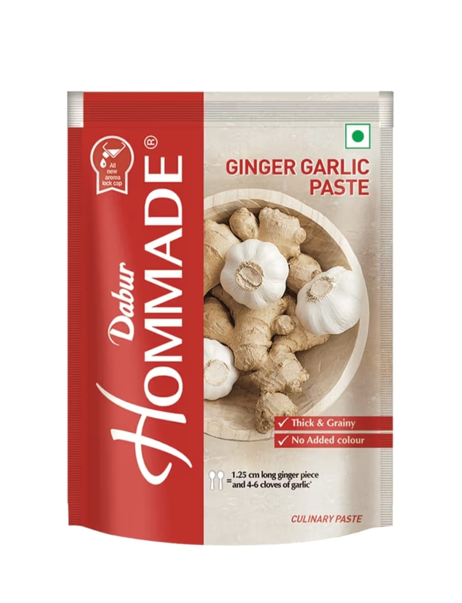 Hommade Ginger Garlic Paste 25gm pack of 10